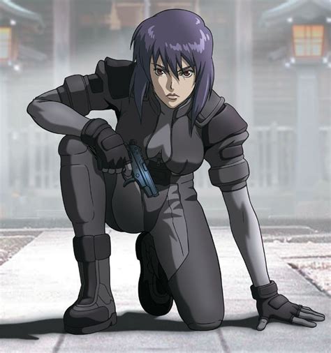 Major Motoko Kusanagi From Ghost In The Shell Ghost In The Shell