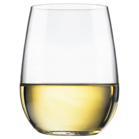 Libbey Glassware Stemless White Wine Glasses 4 Count