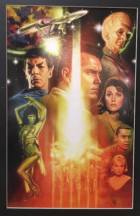 Star Trek Inceptionthe Cage Mini Print By Paul Shipper — Lightspeed