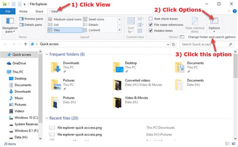 How To Set File Explorer To Default Open To Quot This Pc Quot On