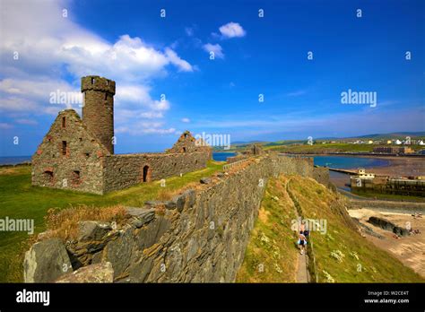 Original Peel Cathedral Peel Castle St Patricks Isle Isle Of Man