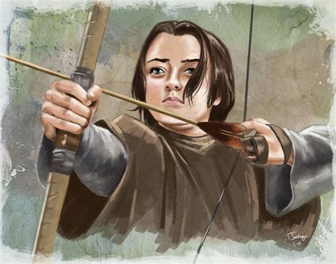 Arya Stark By Tsantiago On Deviantart