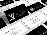 Images of Black Hair Business Cards