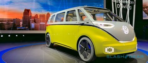 Volkswagen Id Buzz Reboots Microbus As Self Driving Ev Slashgear