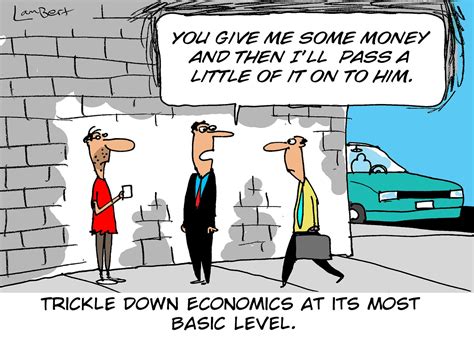 Trickle Down Economics In Four Cartoons The Haven Medium