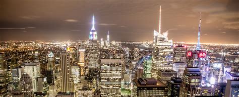 Kostenlose Foto Die Architektur Nacht Wolkenkratzer New York