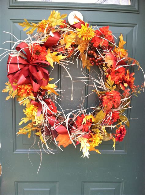 Wreaths by Cherie on Facebook - please come see my page :) | Autumn wreaths, Wreaths, Wreaths ...
