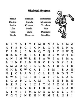 Make a crossword puzzle make a word search from a reading assignment make a word 16. Bone Anatomy Crossword / Introduction to the Skeletal System Crossword | Skeletal ... - Bone ...