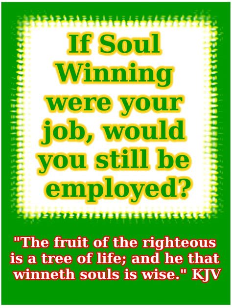 Winning Souls Encourage Yourself In The Lord Soul Winning Soul