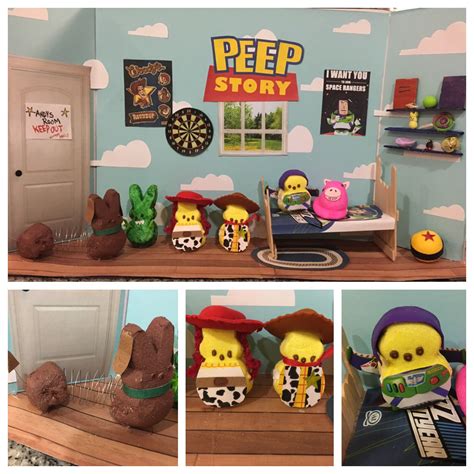 Toy Story Peeps Diorama Peeps Crafts Easter Peeps Craftables