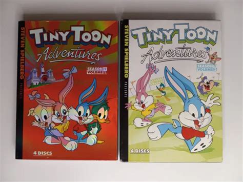 Tiny Toon Adventures Season 1 Volume 1 And 2 Two 4 Disc Dvd Sets W