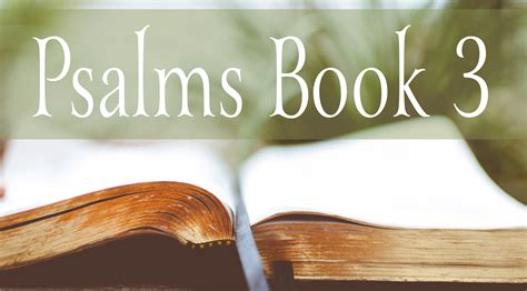 Psalms Book 3