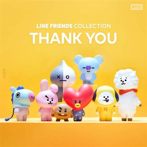 Line Friends Bt21 Released New Official Products Armys Amino
