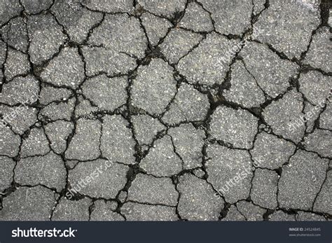 Asphalt Texture With Cracks Stock Photo 24524845 Shutterstock