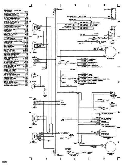 92 Chevy S10 Wiring Diagrams