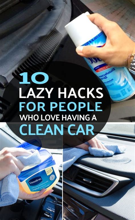 10 Cleaning Hacks Thatll Actually Keep Your Car Clutter Free Car