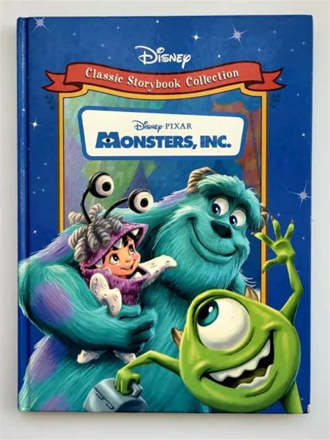 Monsters Inc Disney Pixar Classic Storybook Big Hardcover Book 2005 19