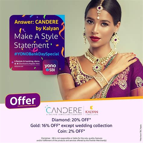 Bejewel Yourself With Candere On Yonosbi And Avail Of These Exciting