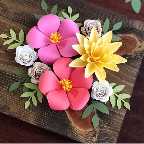 The 3d flowers can be added to shadow boxes, cards, presents, signs, your wall, and to cakes or donuts! Cricut - The Official Page! on Instagram ...