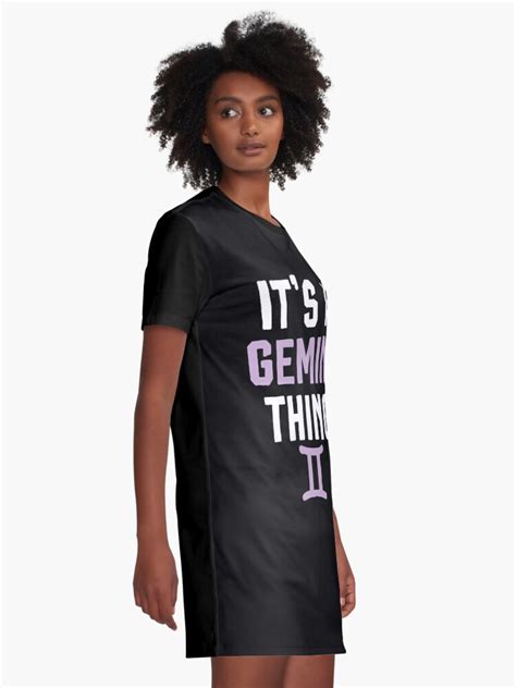 Its A Gemini Thing Gemini Shirt Womengemini Birthday T Graphic