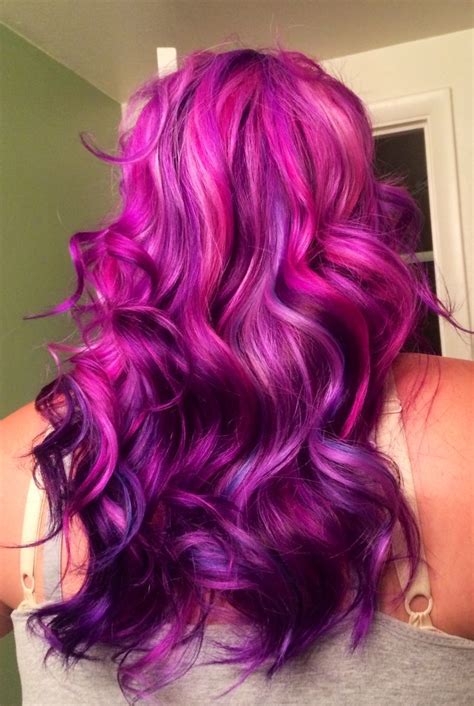 How To Dye Your Hair Purple Purple Hair Ombre And Deep