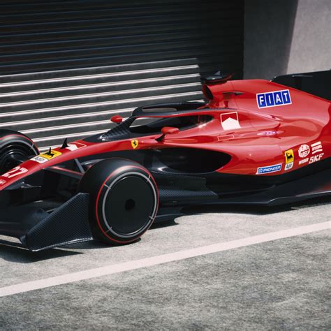 As part of the deal, which has both technical and commercial elements, the aws logo will be present on ferrari's… Ferrari F1 2021 Retro | CGTrader
