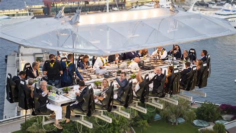 Dinner in the sky strives to strike a perfect balance of providing an adventurous dinning experience. Dinner in the Sky: Strap yourself in for the ultimate ...