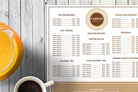 There Are Numerous Coffee Shop Menu Ideas You Can Use To Market Your
