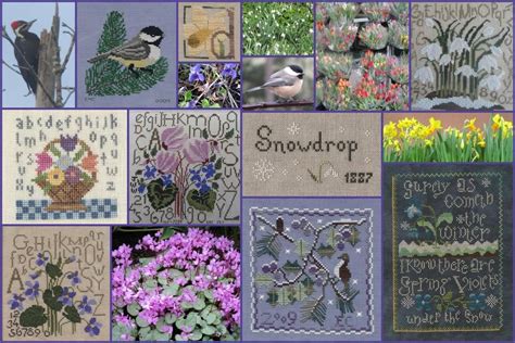 Garden Grumbles And Cross Stitch Fumbles March Blog Header Revealed
