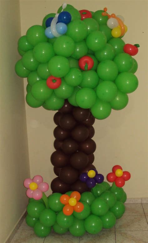 Decoração Com Balões Joice Andrade Sua Festa Vai Ficar Ainda Mais Encantadora Com Esta Árvore