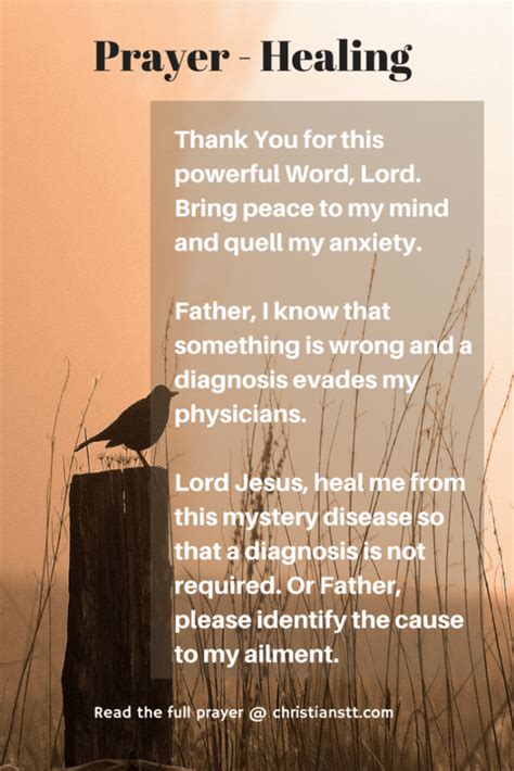 Prayer For Healing With Images Prayers For Healing Spiritual