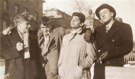 Hal Chase Jack Kerouac Allen Ginsberg And William Burroughs New York