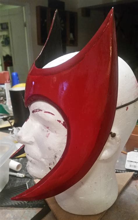 Scarlet Witch Mask Avengers Inspired Cosplay Mask Etsy