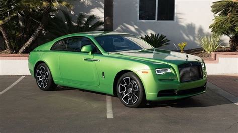 Rolls Royce Wraith Painted In Bmw Esque Java Green Costs 411k
