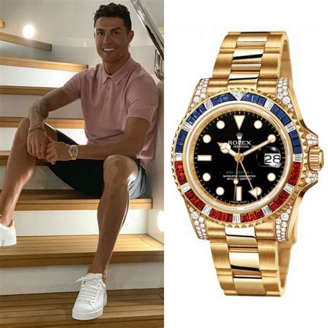 Ronaldo With Rolex Lifestyle Rolexgmtmaster Rolex Worth More Than