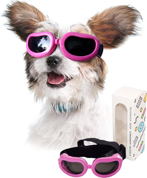 Petleso Dog Goggles Small Breed Dog Sunglasses Small