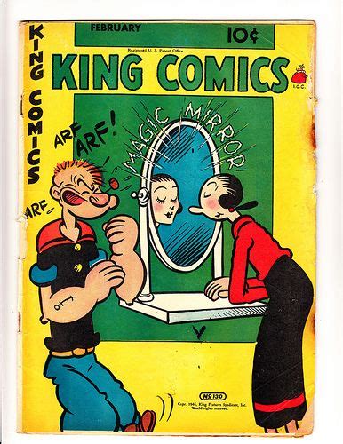 Img King Comics 130 Popeye The Sailor Man Comics Popeye Cartoon