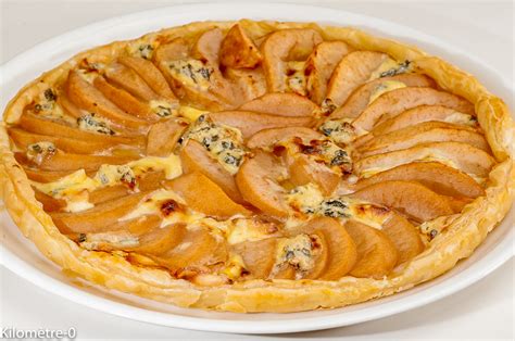 Tarte aux poires et à la fourme dAmbert Kilomètre