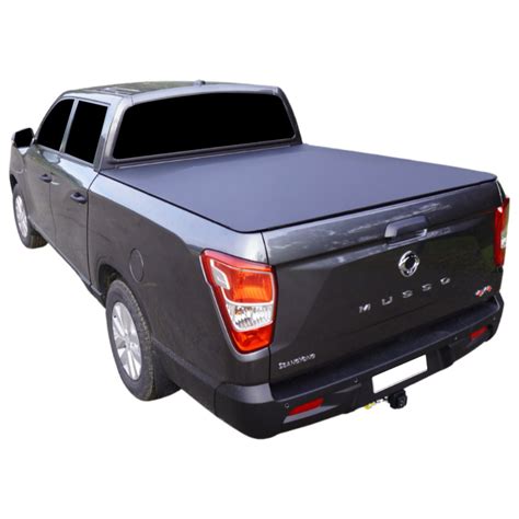 Clip On Tonneau Cover To Fit Ssangyong Musso Xlv Lwb Dual Cab 2018 To