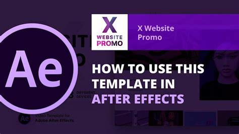 02 How to use the template in After Effects - YouTube