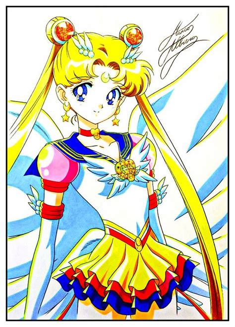 Eternal Sailor Moon By Marco Albiero Art Sailor Moon Usagi Sailor Moon Manga Sailor Moon