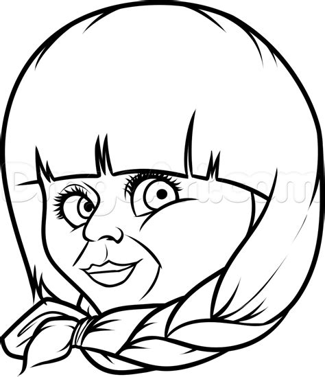 Free Printable Annabelle Coloring Pages