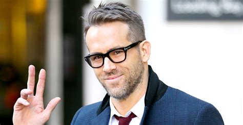 Ryan Reynolds Is Turning Into A Silver Fox See His Gray Hair Ryan