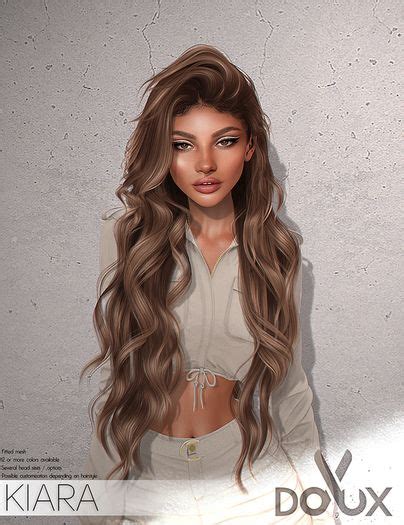 Doux Kiara Hairstyle Blogger Pack Hairstyle Sims Hair Sims 4