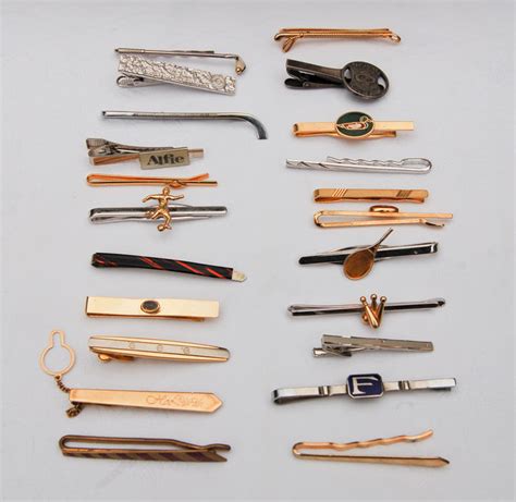 22 Vintage Tie Pins Clips Catawiki