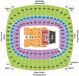 Arrowhead Stadium Seating Chart U2 Awesome Home