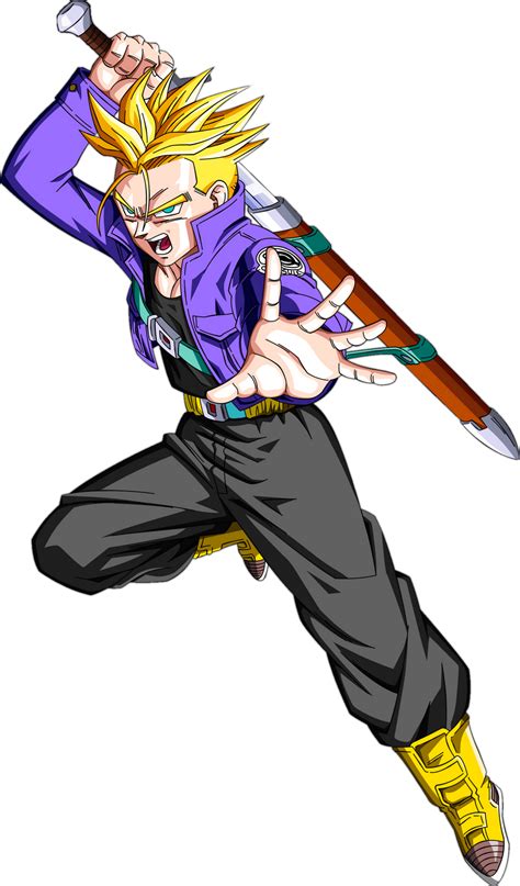He's also a skilled swordsman. Trunks Dragon Ball Anime Series | Love with Nature