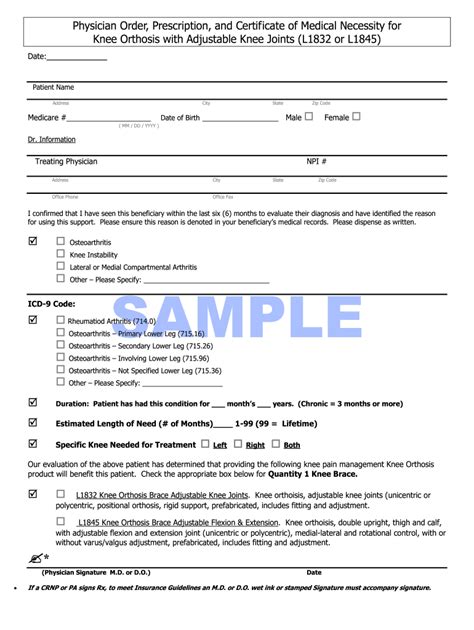 Medical Necessity Form Fill Out And Sign Online Dochub
