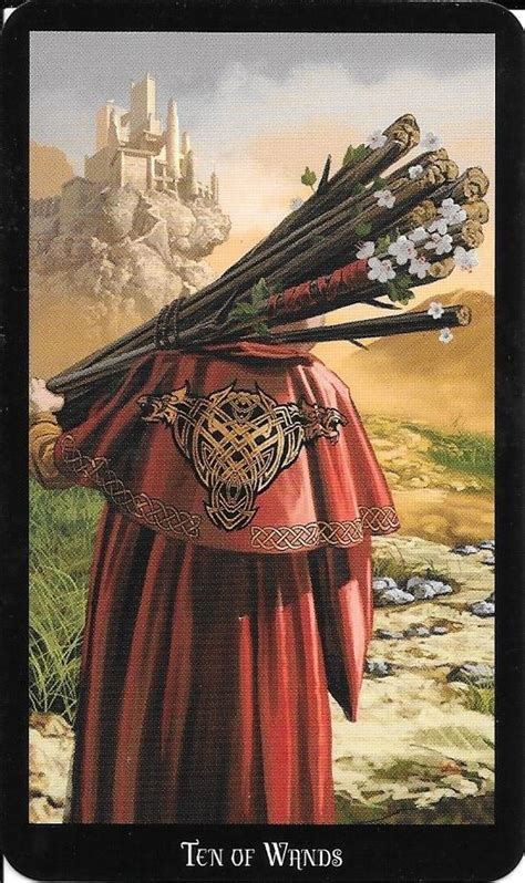 When the 10 of wands appears reversed, you may be tired, dealing with delays, and feeling overstretched. The Tarot of Eli: The Witches Tarot- Ten of Wands & The ...
