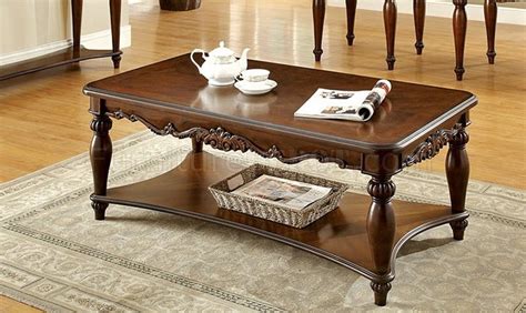 Cm4915 Bunbury Coffee Table And 2 End Tables In Cherry